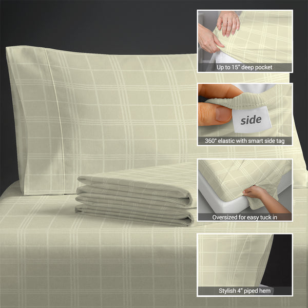 Premium 300 Thread Count 100% Cotton Sheet Set