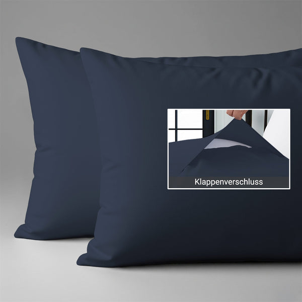 Premium Kissenbezüge mit 400 Fadenzahl aus 100% Baumwolle (2er-Set)