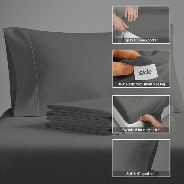 Premium 400 Thread Count 100% Cotton Sheet Set