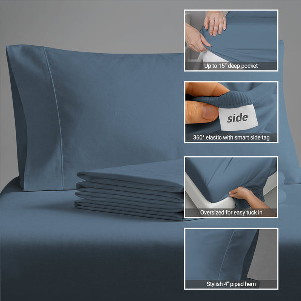 Premium 400 Thread Count 100% Cotton Sheet Set