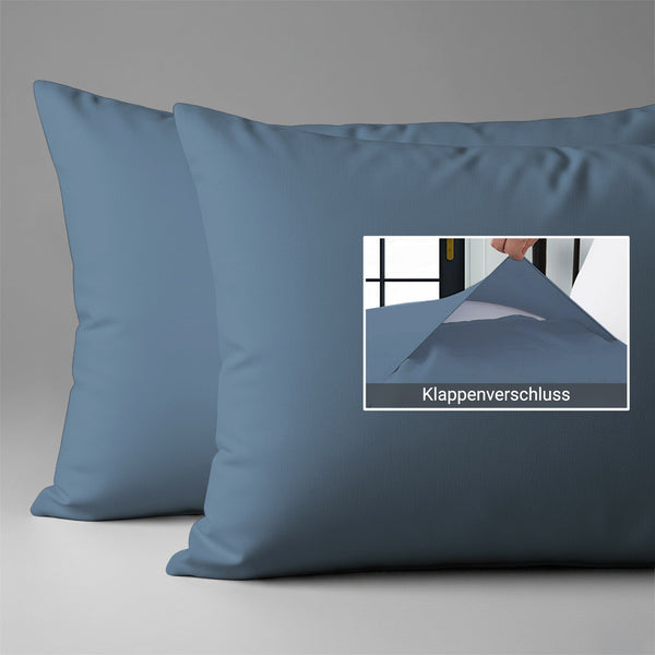 Premium Kissenbezüge mit 400 Fadenzahl aus 100% Baumwolle (2er-Set)