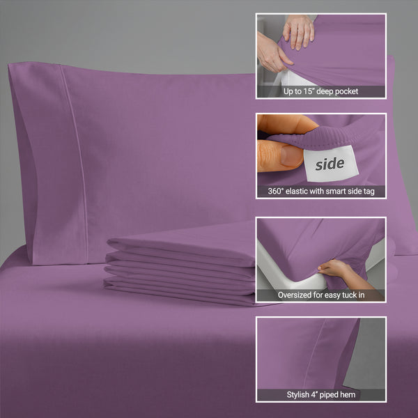 Premium 400 Thread Count 100% Cotton Sheet Set