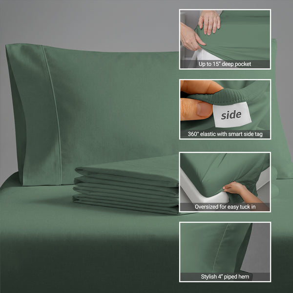Premium 400 Thread Count 100% Cotton Sheet Set