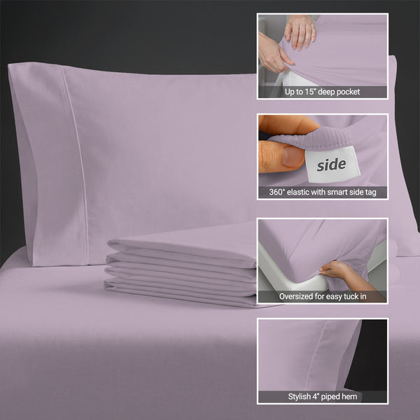 Premium 400 Thread Count 100% Cotton Sheet Set
