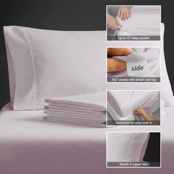 Premium 400 Thread Count 100% Cotton Sheet Set