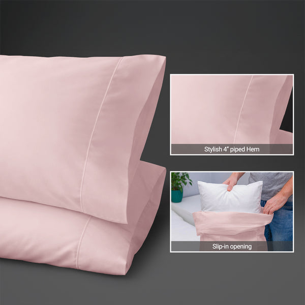 Percale 100% Cotton Pillowcases