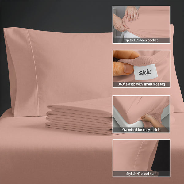 Premium 400 Thread Count 100% Cotton Sheet Set