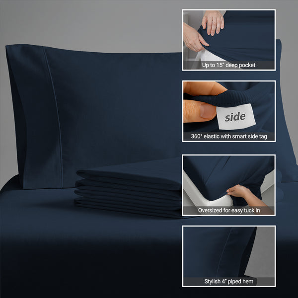 Premium 400 Thread Count 100% Cotton Sheet Set