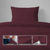 Premium Bettbezug-Set mit 400 Fadenzahl aus 100% Baumwolle