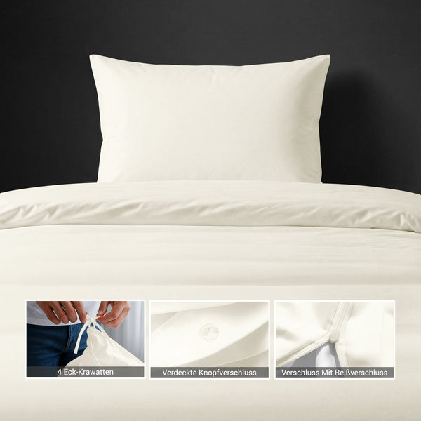 Luxus Bettbezug-Set mit 800 Fadenzahl aus 100% Baumwolle