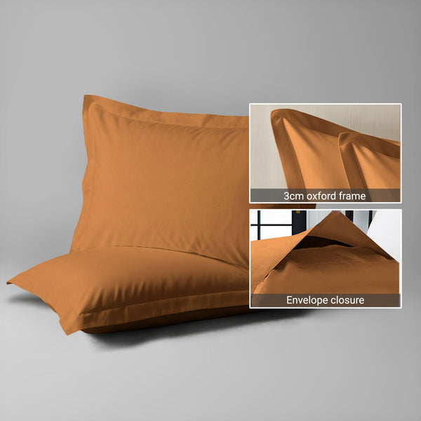Premium 400 Thread Count 100% Cotton Pillow Covers (2 PC)
