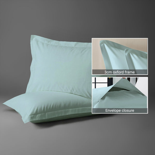 Premium 400 Thread Count 100% Cotton Pillow Covers (2 PC)