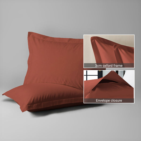 Premium 400 Thread Count 100% Cotton Pillow Covers (2 PC)