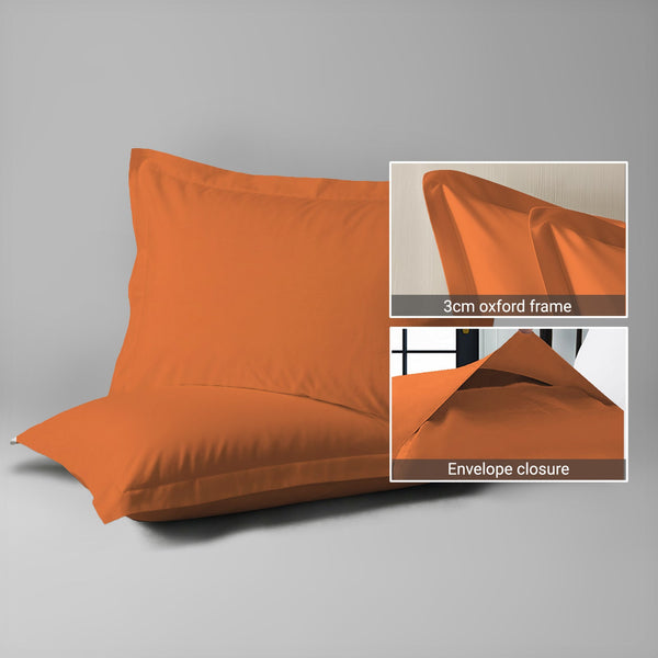 Premium 400 Thread Count 100% Cotton Pillow Covers (2 PC)