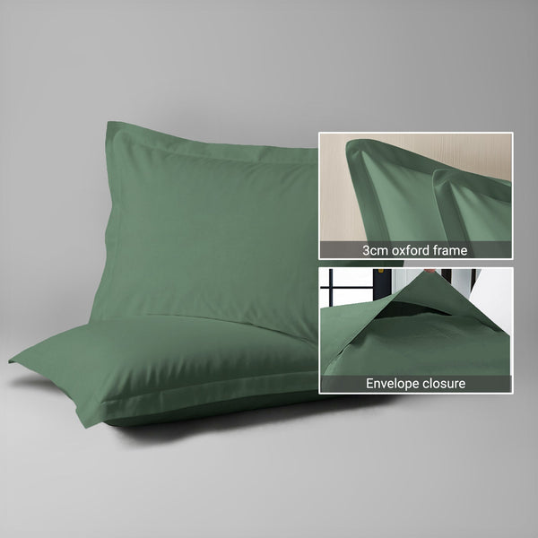 Premium 400 Thread Count 100% Cotton Pillow Covers (2 PC)