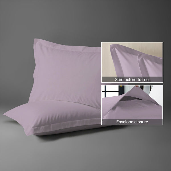 Premium 400 Thread Count 100% Cotton Pillow Covers (2 PC)