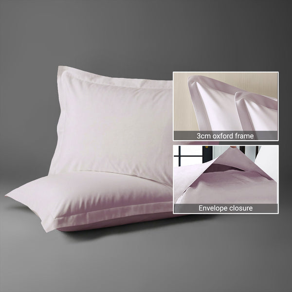 Premium 400 Thread Count 100% Cotton Pillow Covers (2 PC)