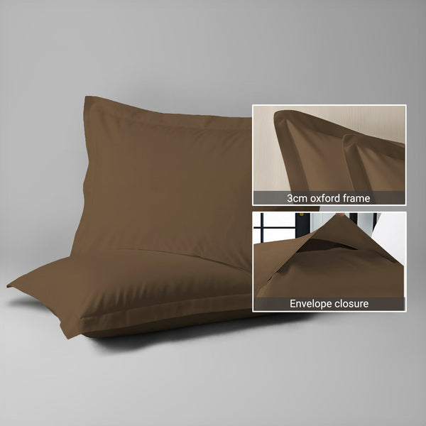 Premium 400 Thread Count 100% Cotton Pillow Covers (2 PC)