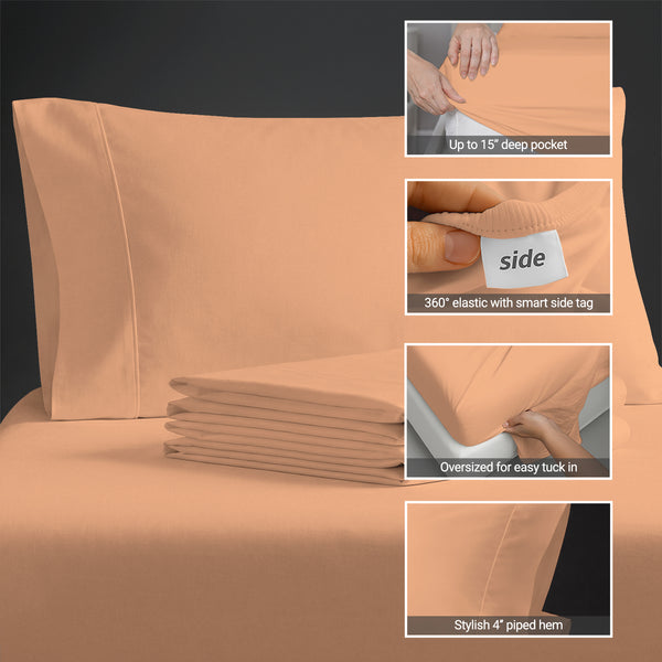 Premium 400 Thread Count 100% Cotton Sheet Set