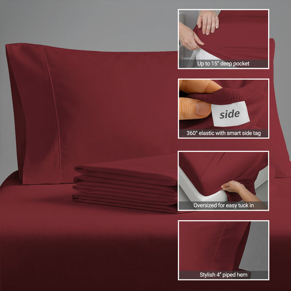 Premium 400 Thread Count 100% Cotton Sheet Set