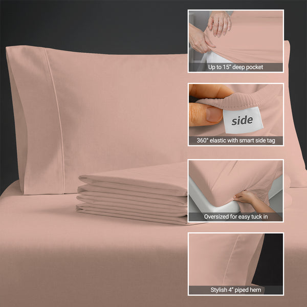 Premium 400 Thread Count 100% Cotton Sheet Set