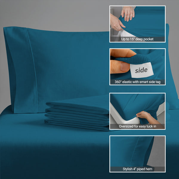 Premium 400 Thread Count 100% Cotton Sheet Set