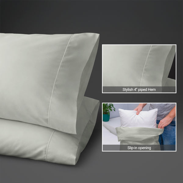 Luxury 800 Thread Count 100% Cotton Pillowcases