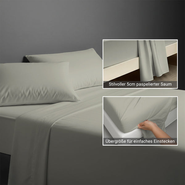 Luxus Bettbezug-Set mit 800 Fadenzahl aus 100% Baumwolle