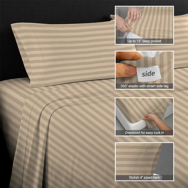 Premium 300 Thread Count 100% Cotton Sheet Set