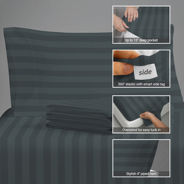 Premium 300 Thread Count 100% Cotton Sheet Set