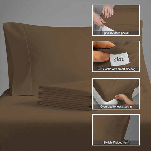 Premium 400 Thread Count 100% Cotton Sheet Set