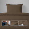 Premium Bettbezug-Set mit 400 Fadenzahl aus 100% Baumwolle