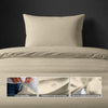 Premium Bettbezug-Set mit 400 Fadenzahl aus 100% Baumwolle