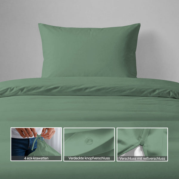 Luxus Bettbezug-Set mit 800 Fadenzahl aus 100% Baumwolle