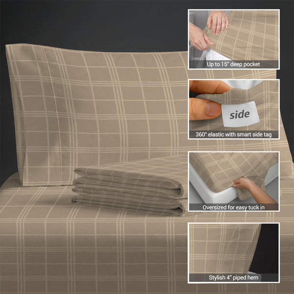 Premium 300 Thread Count 100% Cotton Sheet Set
