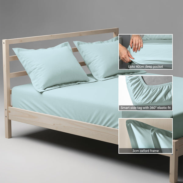 Premium 400 Thread Count 100% Cotton Fitted Sheet