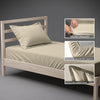 Premium 400 Thread count 100% Cotton Fitted Sheet