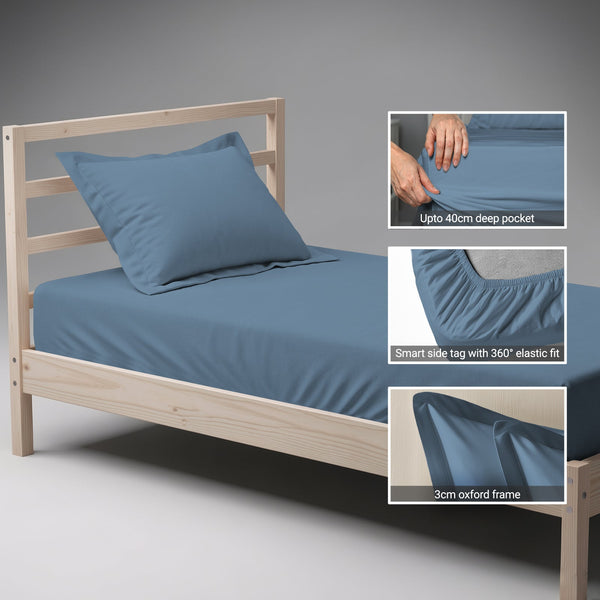 Premium 400 Thread count 100% Cotton Fitted Sheet