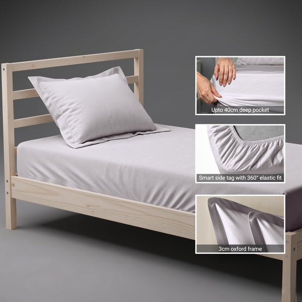 Premium 400 Thread count 100% Cotton Fitted Sheet