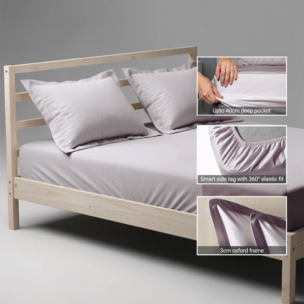 Premium 400 Thread Count 100% Cotton Fitted Sheet