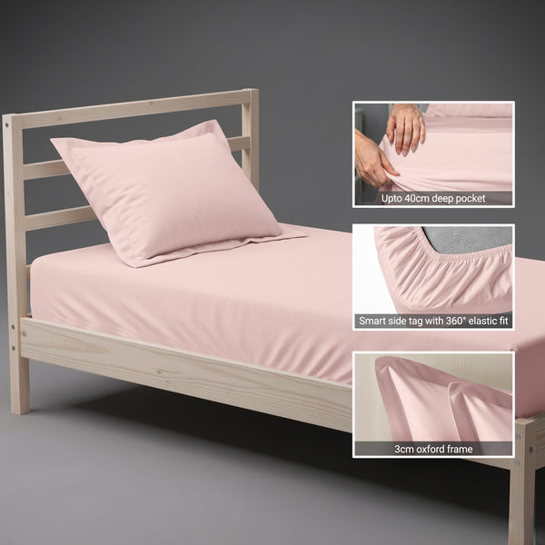 Premium 400 Thread count 100% Cotton Fitted Sheet