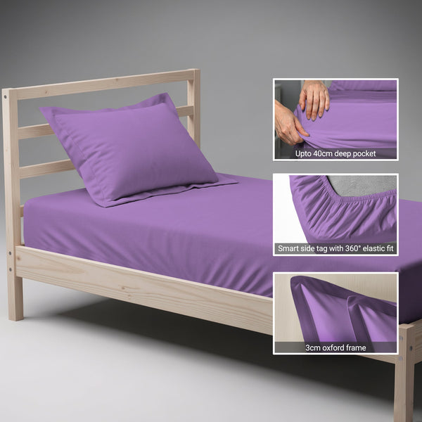 Premium 400 Thread count 100% Cotton Fitted Sheet