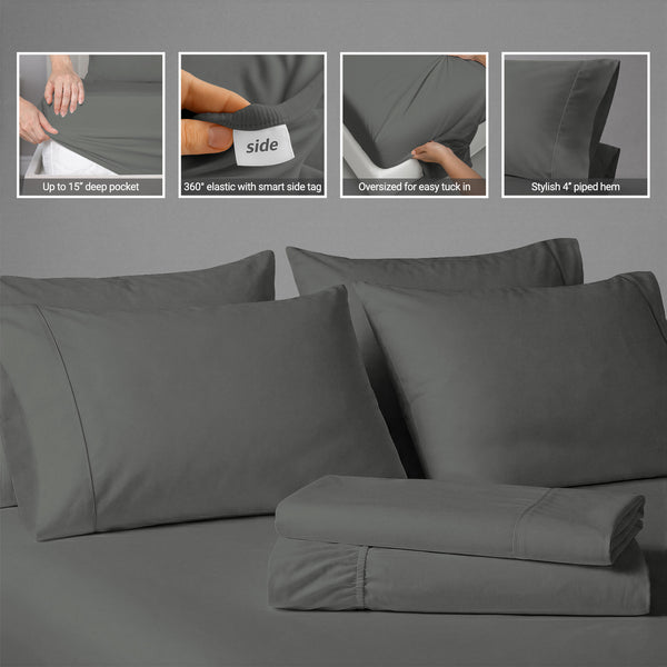 Premium 400 Thread Count 100% Cotton Sheet Set