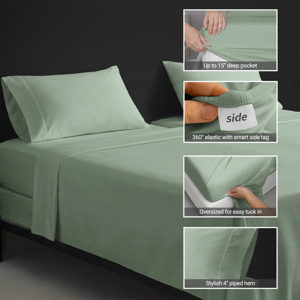 Royale 1000 Thread Count 100% Cotton Sheet Set