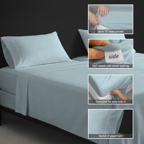 Percale 100% Cotton Sheet Set