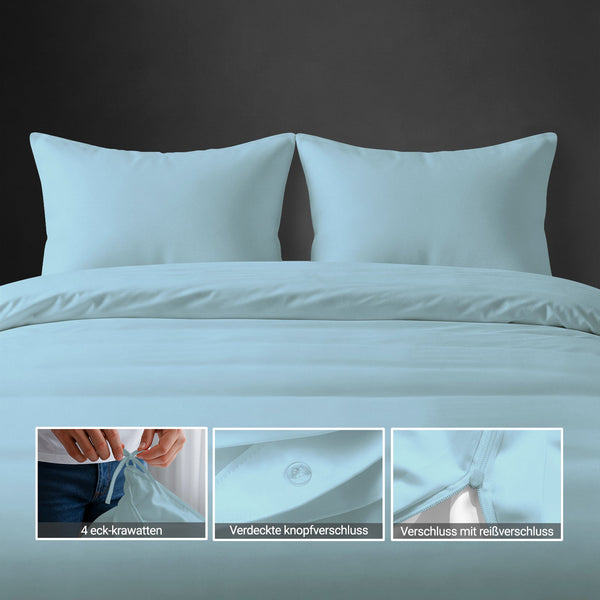 Deluxe 600 Thread Count 100% Cotton Duvet Cover Set