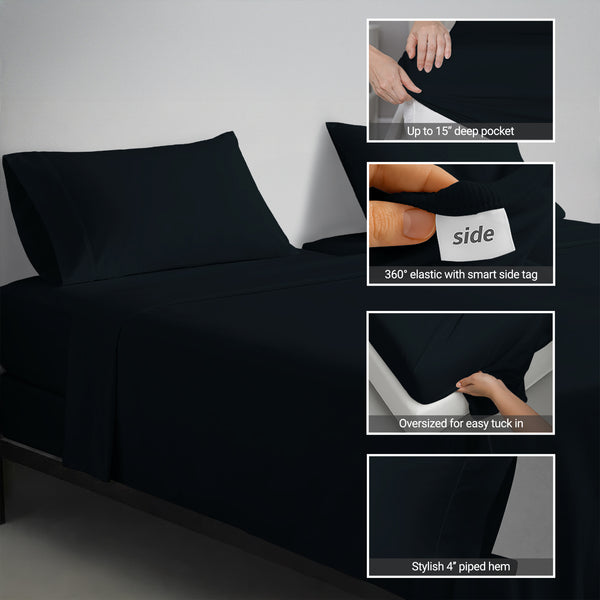 Royale 1000 Thread Count 100% Cotton Sheet Set
