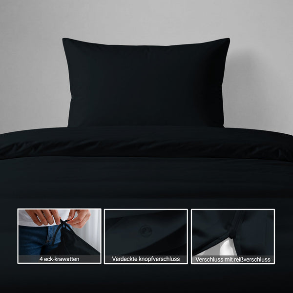 Deluxe 600 Thread Count 100% Cotton Duvet Cover Set