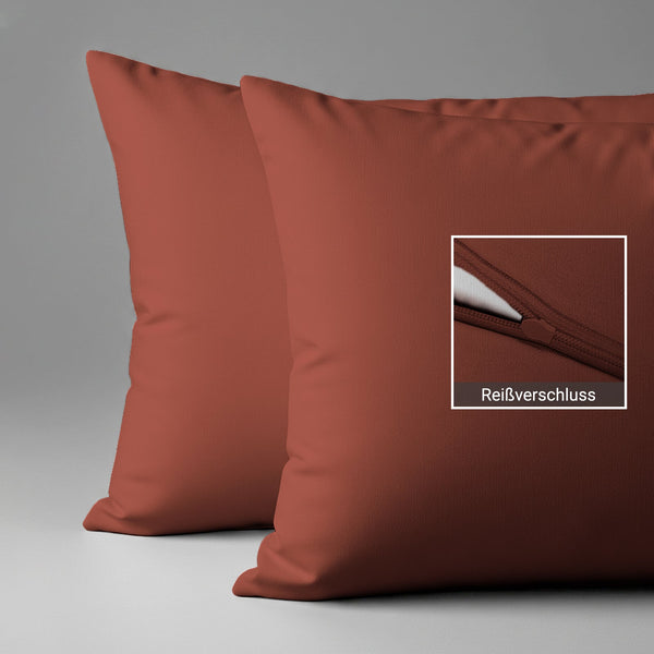 Premium Kissenbezüge mit 400 Fadenzahl aus 100% Baumwolle (2er-Set)