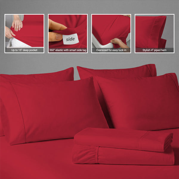 Premium 400 Thread Count 100% Cotton Sheet Set